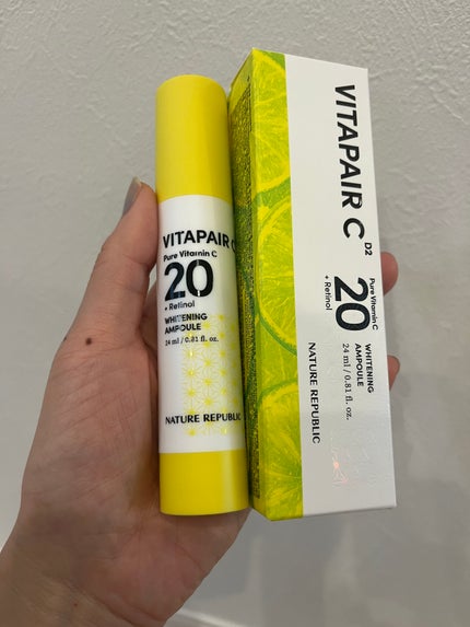 ビタペアC ビタレチ美容液/ネイチャーリパブリック/美容液を使ったクチコミ(5枚目)