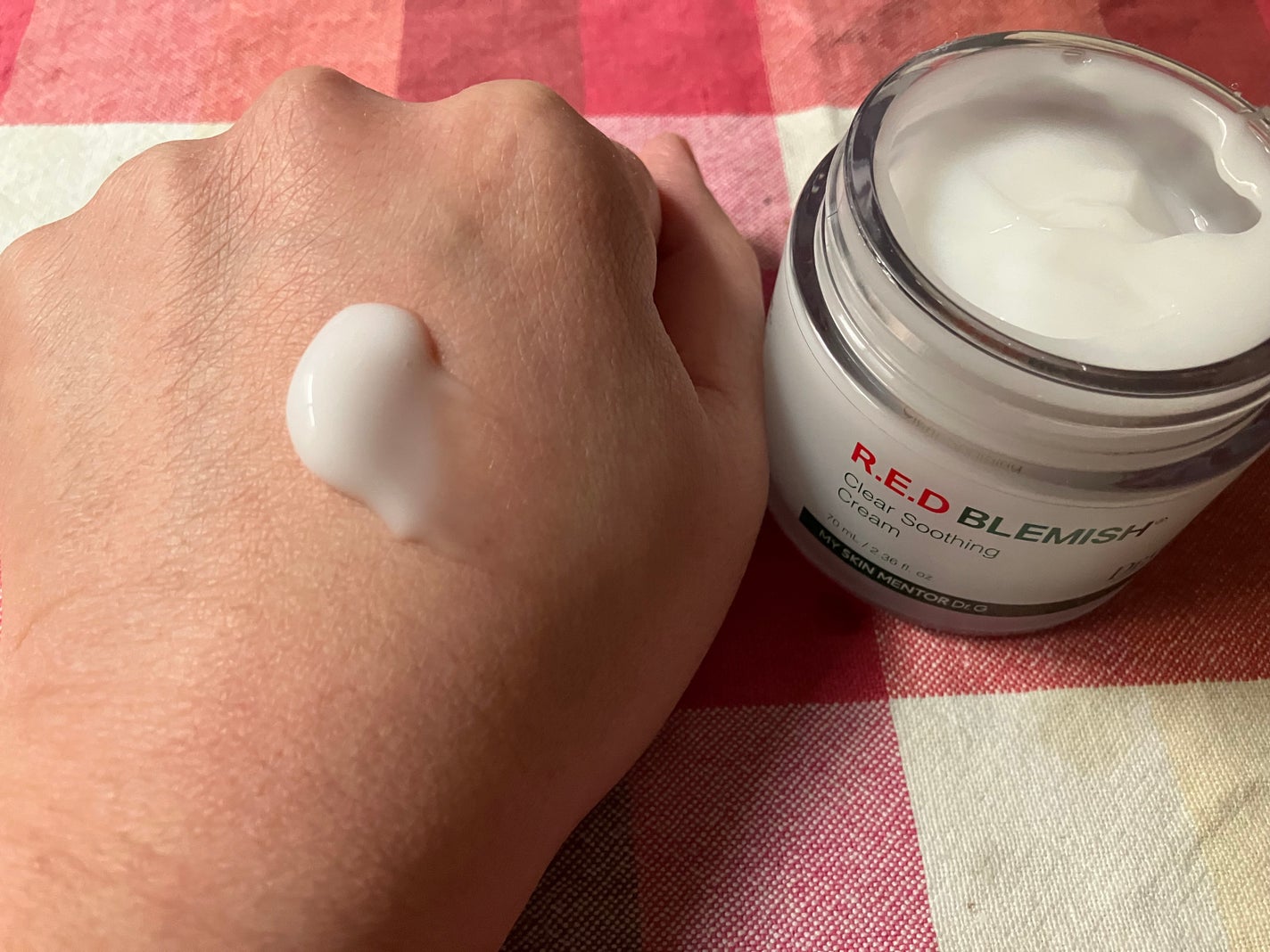 レッドブレミッシュ クリアスージングクリーム/Dr.G/フェイスクリームを使ったクチコミ(4枚目)