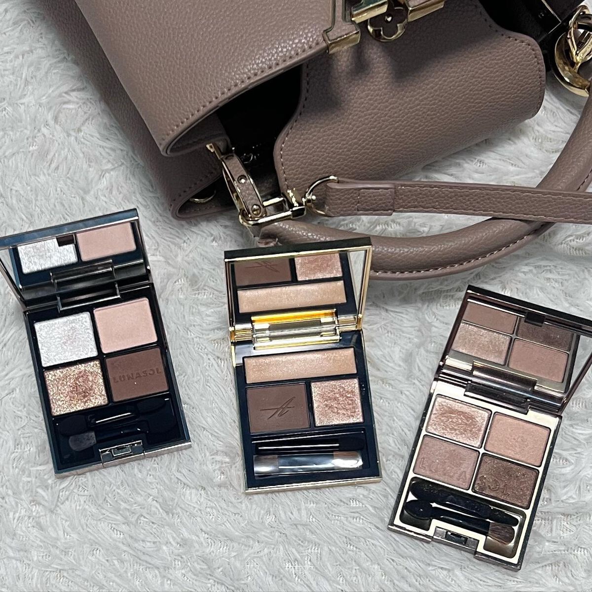 スキンモデリングアイズ/LUNASOL/アイシャドウパレットを使ったクチコミ(4枚目)