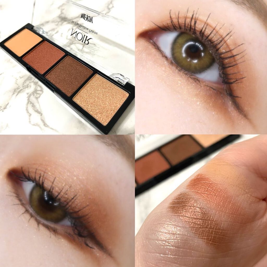 ノワール イン ザ シャドウパレット/MERZY/アイシャドウパレットを使ったクチコミ(8枚目)