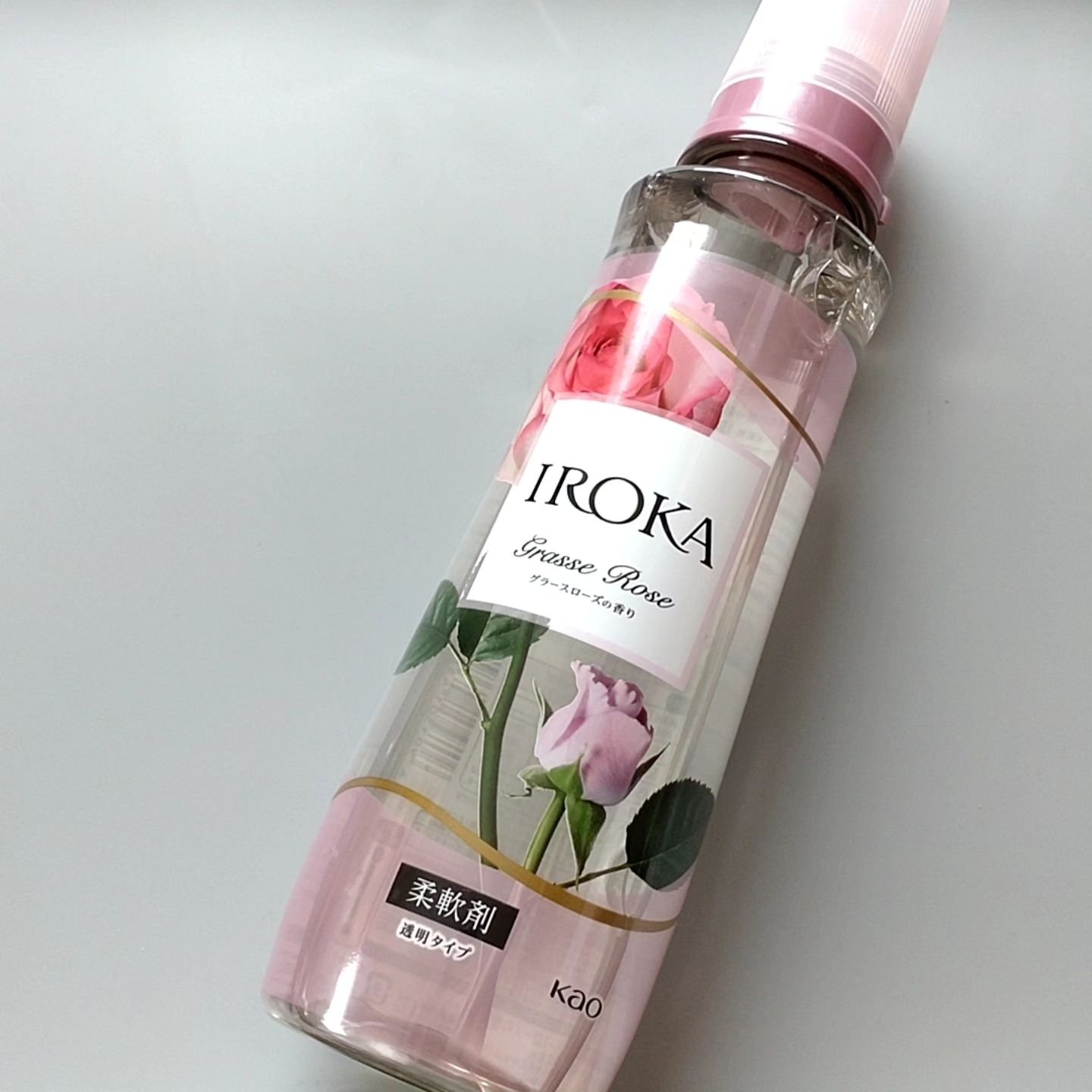 プレミアム柔軟剤 IROKA グラースローズの香り 本体540ml/IROKA/柔軟剤を使ったクチコミ（1枚目）