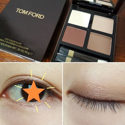 アイ カラー クォード/TOM FORD BEAUTY/アイシャドウパレットを使ったクチコミ(1枚目)