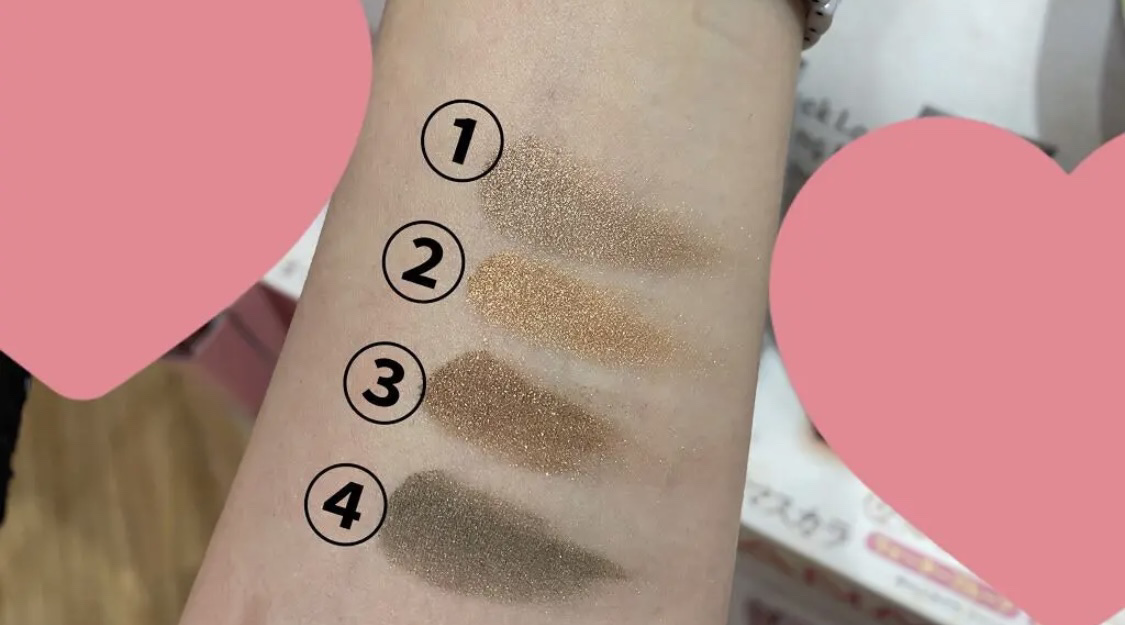 シルキースフレアイズ 09 アーバンカーキ/キャンメイク/アイシャドウパレットを使ったクチコミ（3枚目）