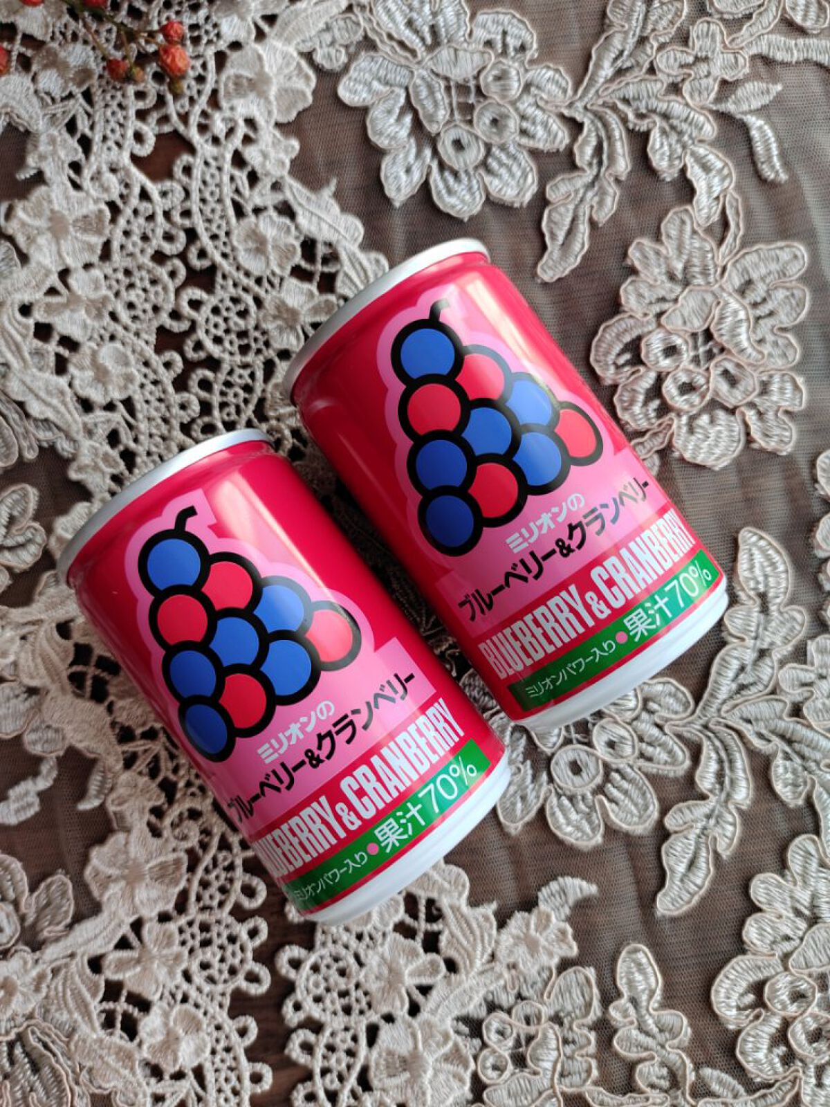 ブルーベリー＆クランベリー/ミリオンパワー/ドリンクを使ったクチコミ（2枚目）