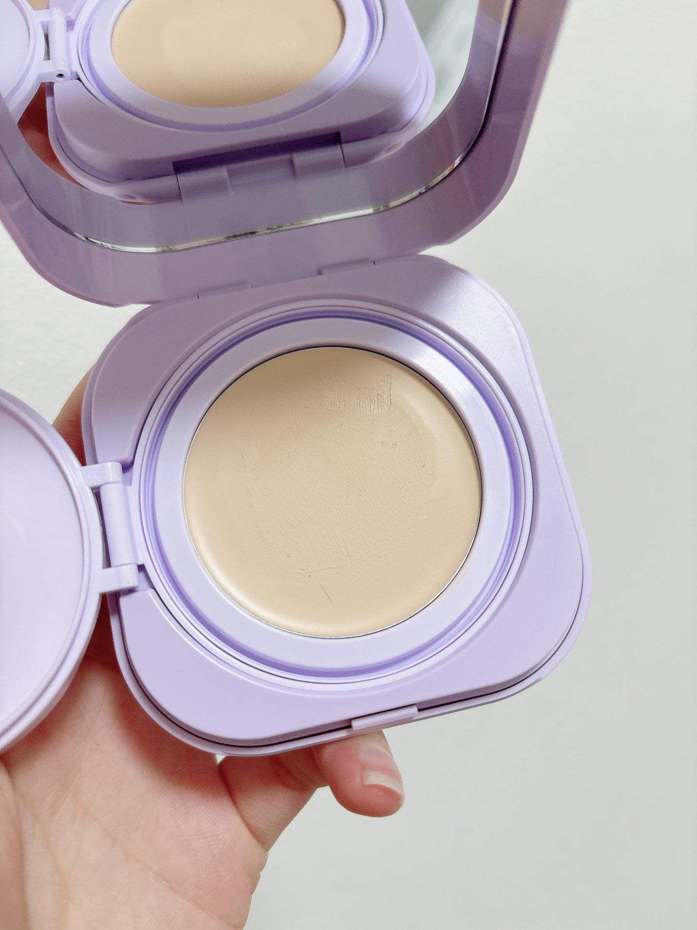 SPステイ クリームパクト ファンデーション/MAYBELLINE NEW YORK/クリーム・エマルジョンファンデーションを使ったクチコミ(4枚目)