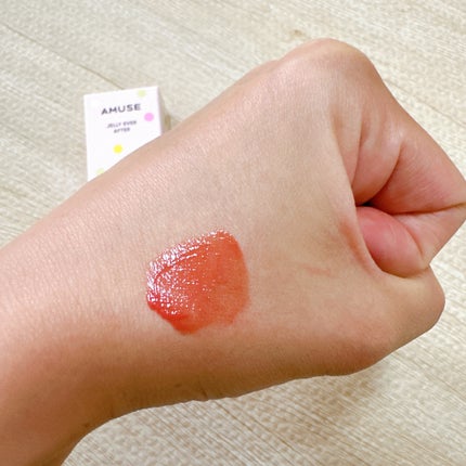 ジェルフィットティント/AMUSE/リップティントを使ったクチコミ(4枚目)