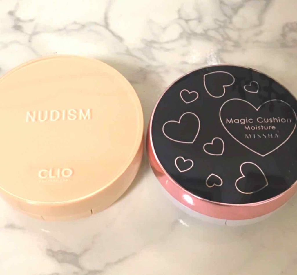 NUDISM MOIST COVER CUSHION/CLIO/クッションファンデーションを使ったクチコミ（2枚目）
