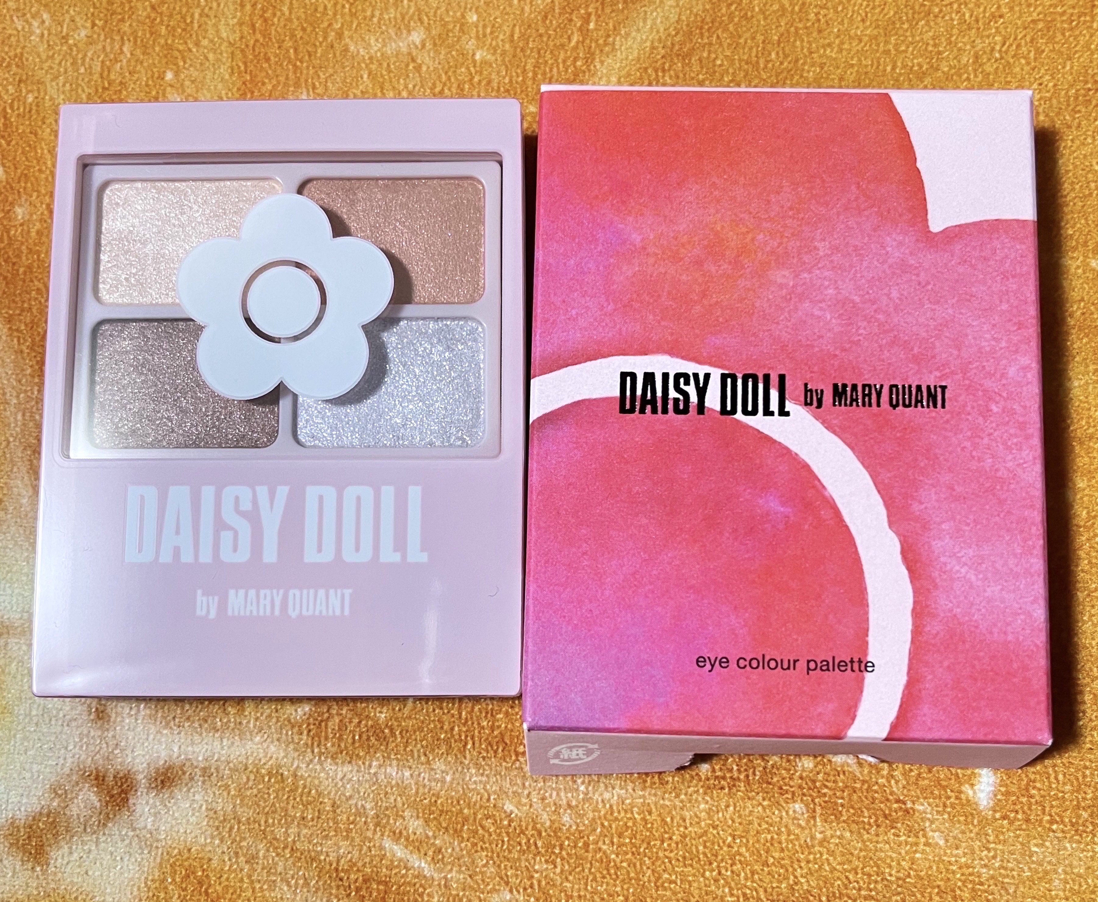 デイジードール アイカラー パレット PK-01 サクラピンク/DAISY DOLL by MARY QUANT/アイシャドウパレットを使ったクチコミ（1枚目）