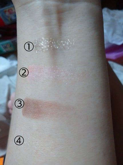 UR GLAM VELVET EYE COLOR PALETTE/U R GLAM/アイシャドウパレットを使ったクチコミ(3枚目)