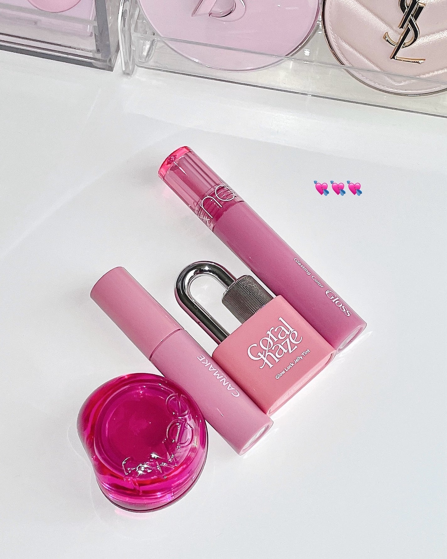 グラスティングカラーグロス/rom&nd/リップグロスを使ったクチコミ(6枚目)