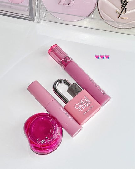 グラスティングカラーグロス/rom&nd/リップグロスを使ったクチコミ(6枚目)