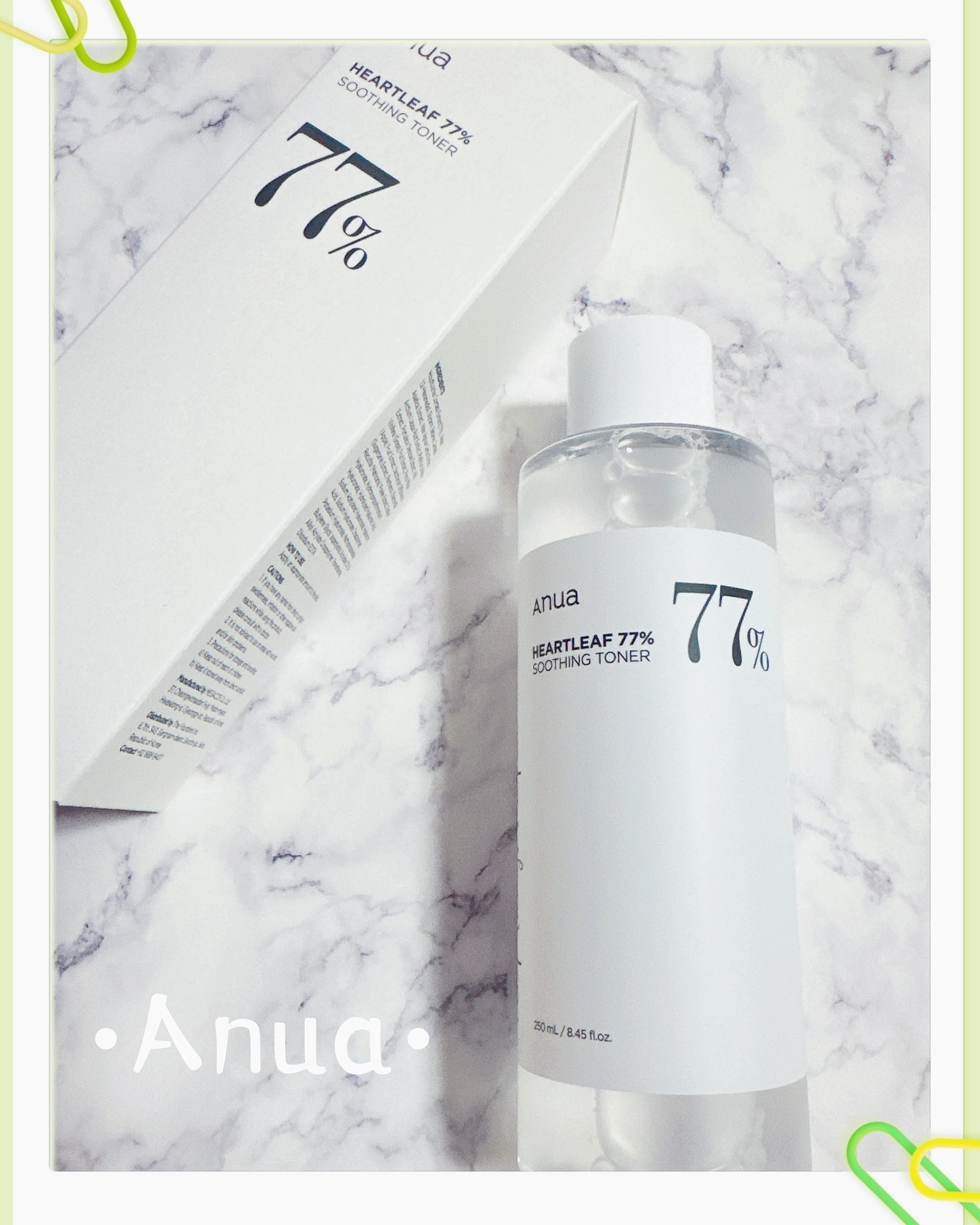 ドクダミ 77 スージングトナー/Anua/化粧水を使ったクチコミ（1枚目）