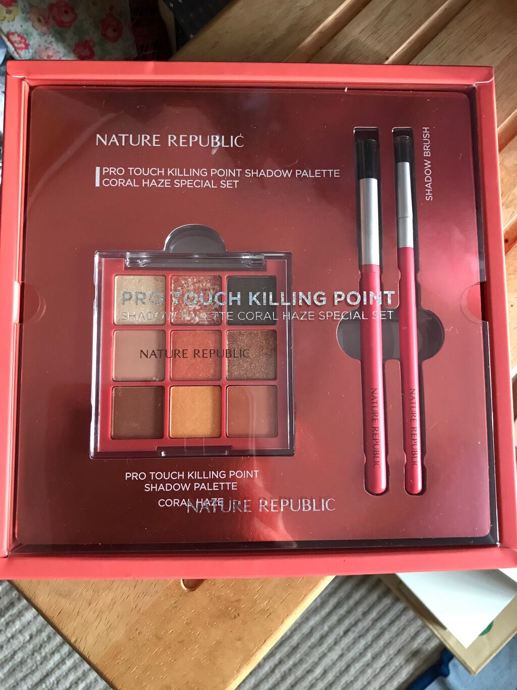 プロタッチ キリング ポイント シャドウ パレット/ネイチャーリパブリック/アイシャドウパレットを使ったクチコミ(2枚目)