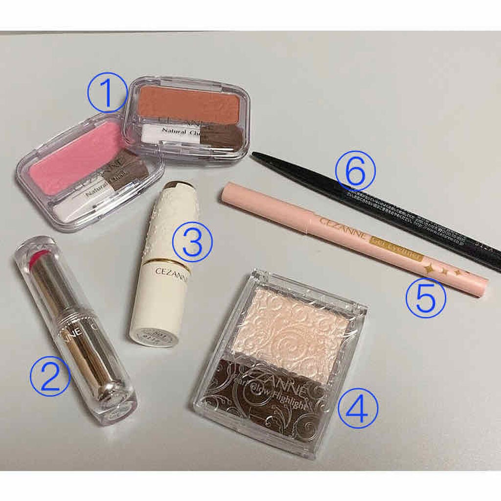 ナチュラル チークN/CEZANNE/パウダーチークを使ったクチコミ(2枚目)