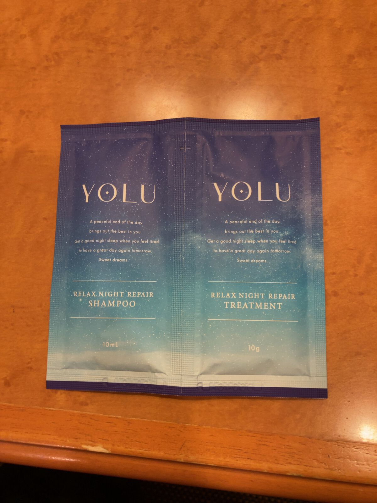 リラックスナイトリペア シャンプー/トリートメント/YOLU/市販シャンプーを使ったクチコミ(1枚目)