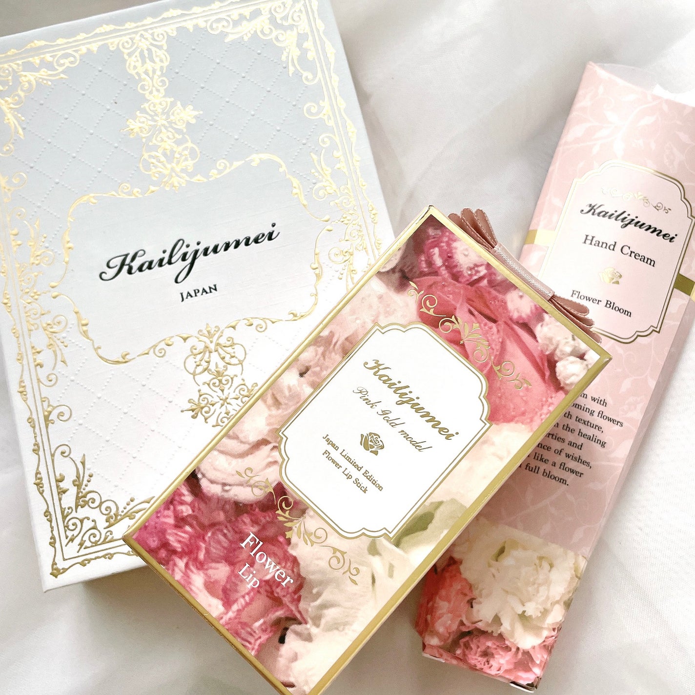 フラワーリップ 日本限定ピンクゴールドモデル/Kailijumei/口紅を使ったクチコミ(8枚目)