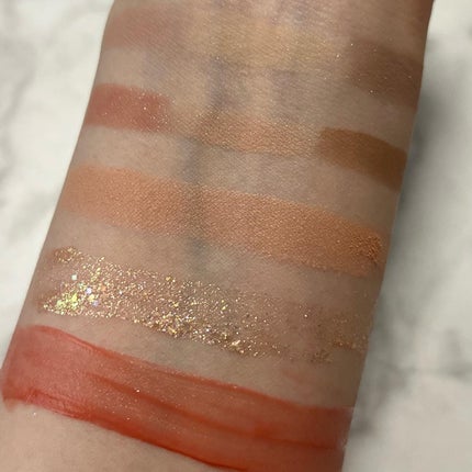 女神降臨 エディション グリッター リップティント アイシャドウセット/all my things/メイクアップキットを使ったクチコミ(9枚目)