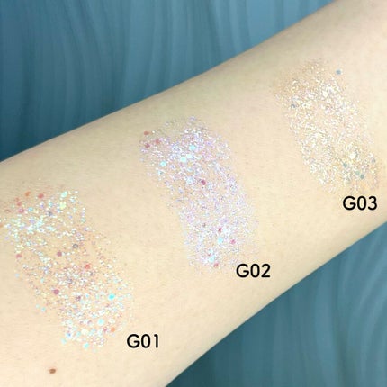 パールブリーアイグリッター/BLACK ROUGE/グリッターを使ったクチコミ(6枚目)