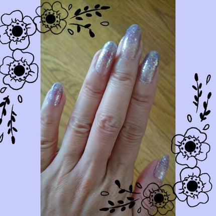 サンリオネイル/DAISO/マニキュアを使ったクチコミ(1枚目)