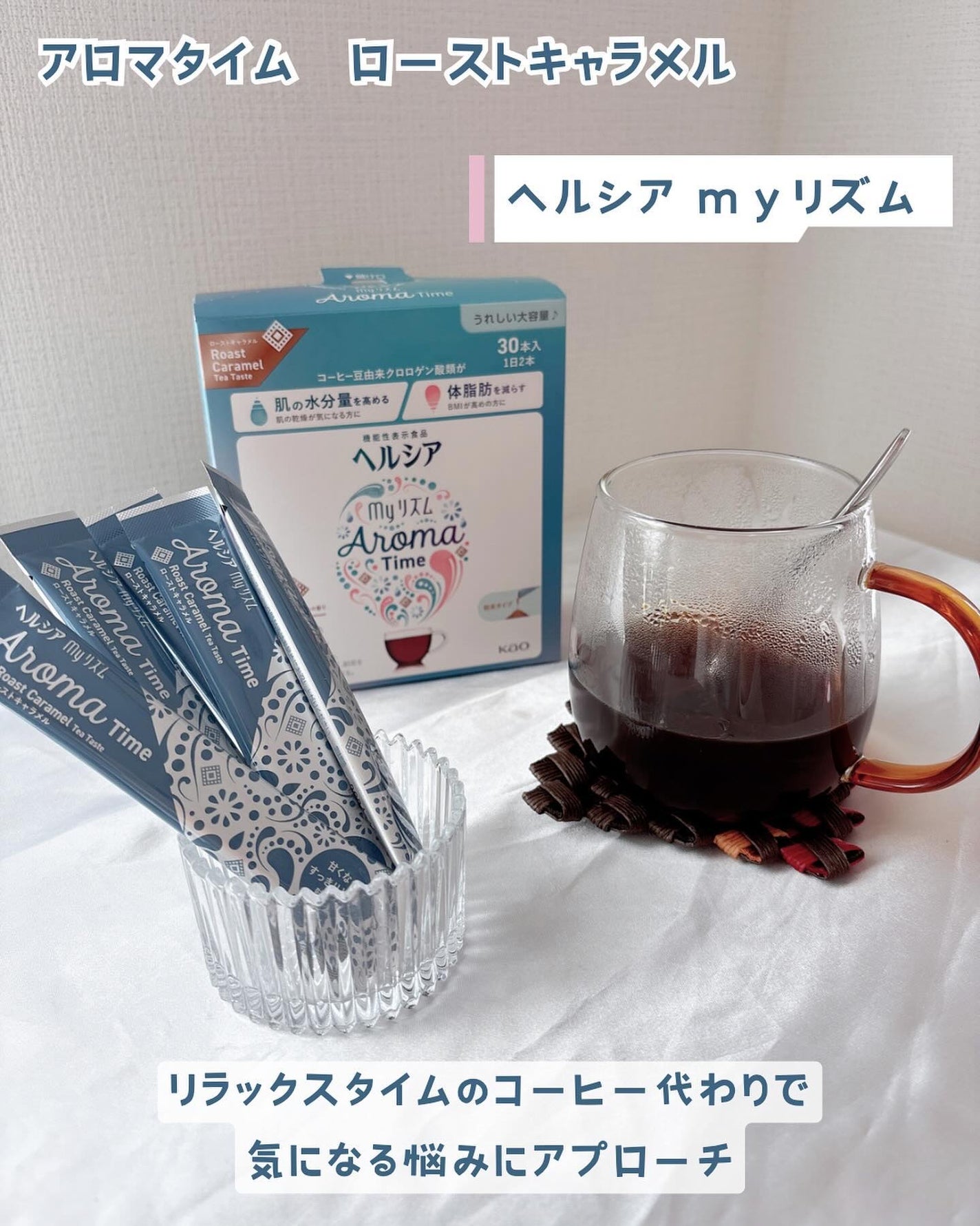 ヘルシアmyリズム アロマタイム/ヘルシアmyリズム/食品を使ったクチコミ(1枚目)