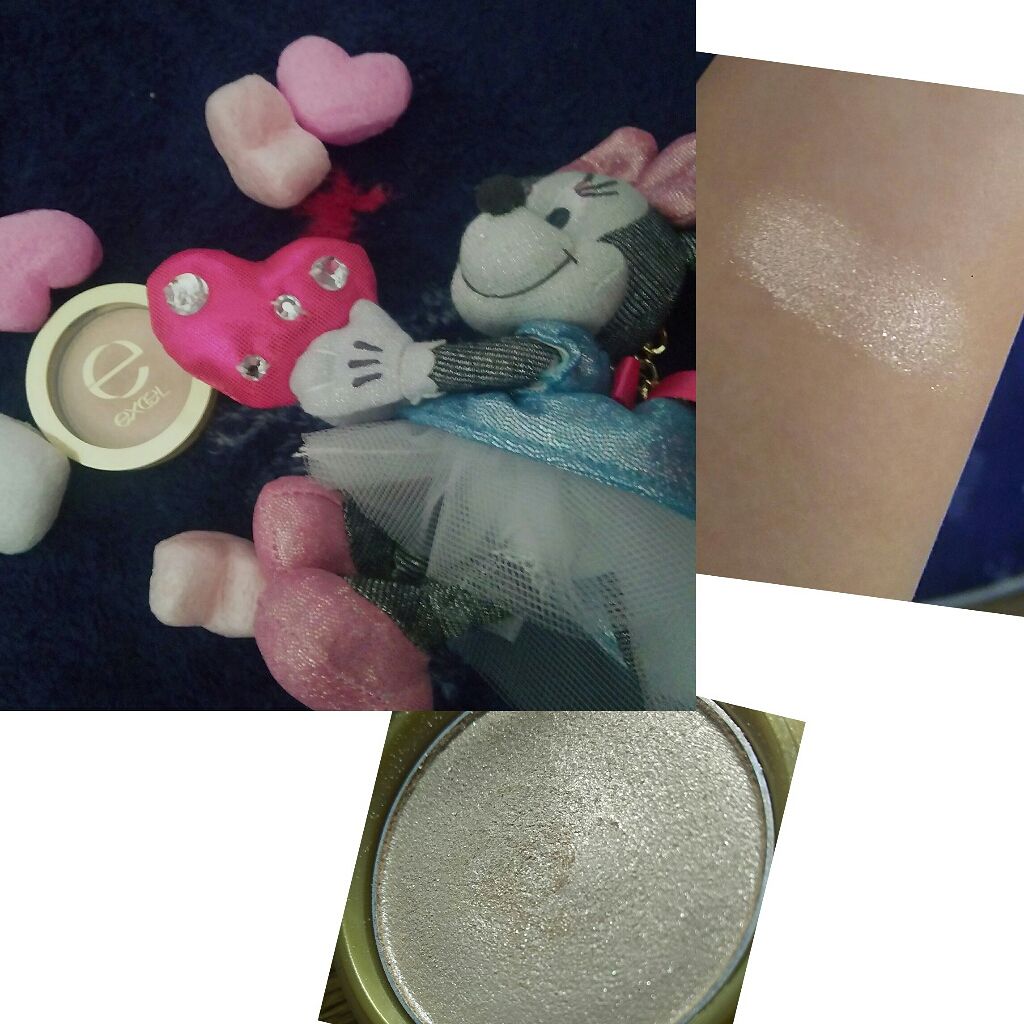 シャイニーシャドウ N/excel/単色アイシャドウを使ったクチコミ（3枚目）