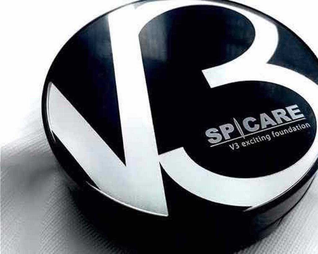 V3 エキサイティングファンデーション/SPICARE/クッションファンデーションを使ったクチコミ(2枚目)