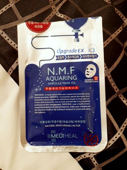 N.M.FアクアアンプルマスクJEX/MEDIHEAL/シートマスク・パックを使ったクチコミ(1枚目)