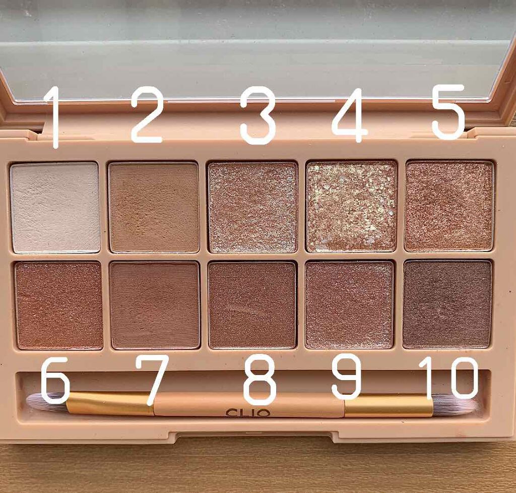 プロ アイ パレット/CLIO/アイシャドウパレットを使ったクチコミ（2枚目）