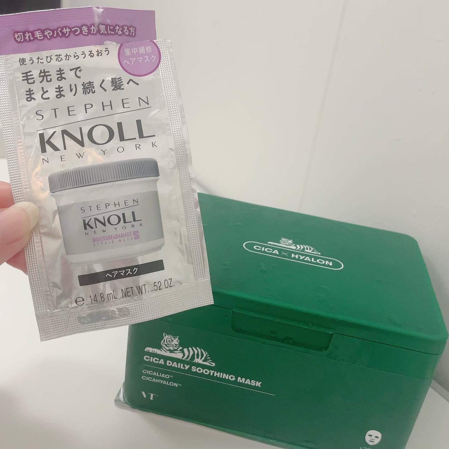 モイスチュア リペアマスク  15g/スティーブンノル ニューヨーク/ヘアマスク・ヘアパックを使ったクチコミ（1枚目）