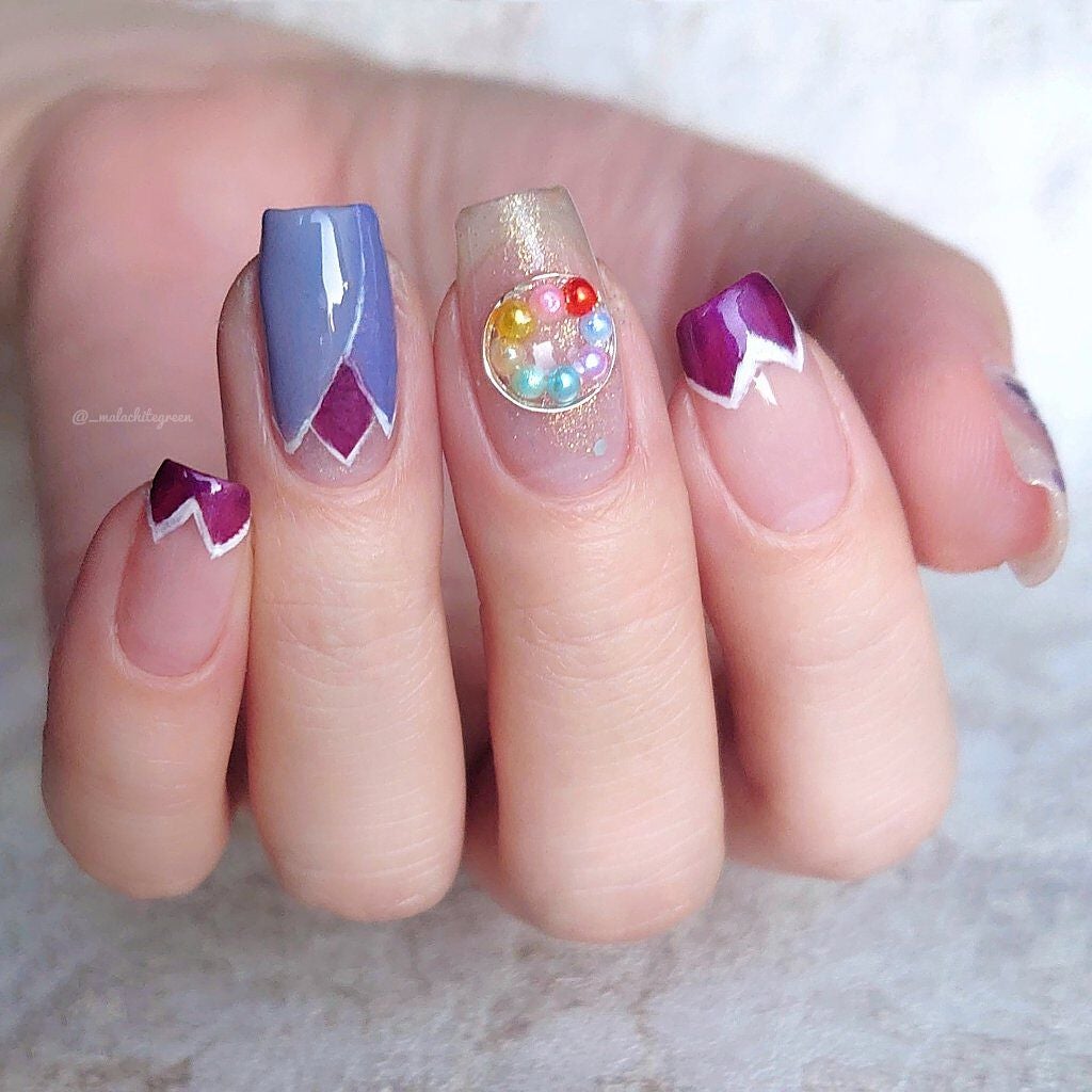 AT濃密グラマラスネイルエナメル/Art Collection/マニキュアを使ったクチコミ(2枚目)