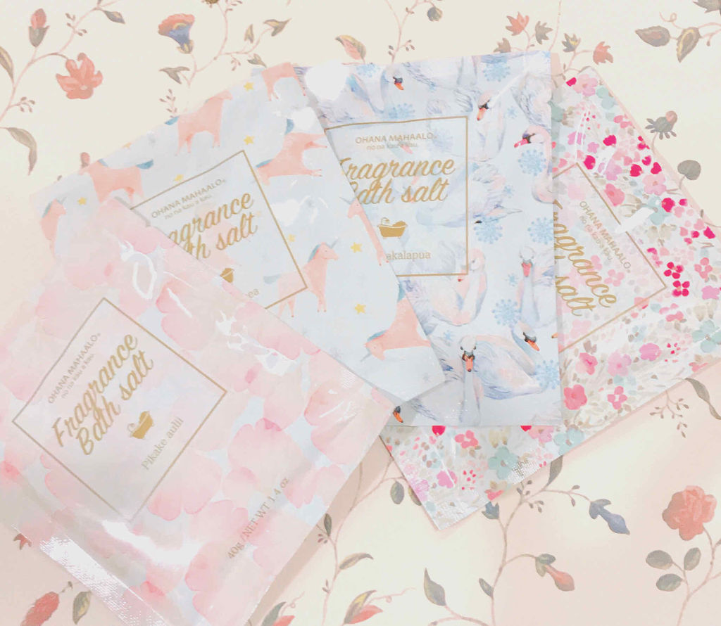 オハナ・マハロ フレグランスバスソルト/OHANA MAHAALO/無機塩系入浴剤を使ったクチコミ（1枚目）