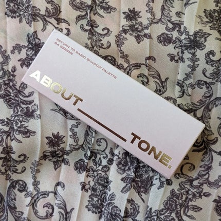 リターントゥーベーシックシャドウパレット/ABOUT TONE/アイシャドウパレットを使ったクチコミ(2枚目)