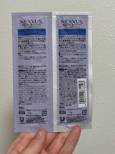 NEXXUS(ネクサス) インテンスダメージリペア シャンプー／トリートメントのクチコミ「Nexxus　インテンスダメージリペア 
シャンプー／トリートメント

発毛科学研究×サロン発.....」（2枚目）