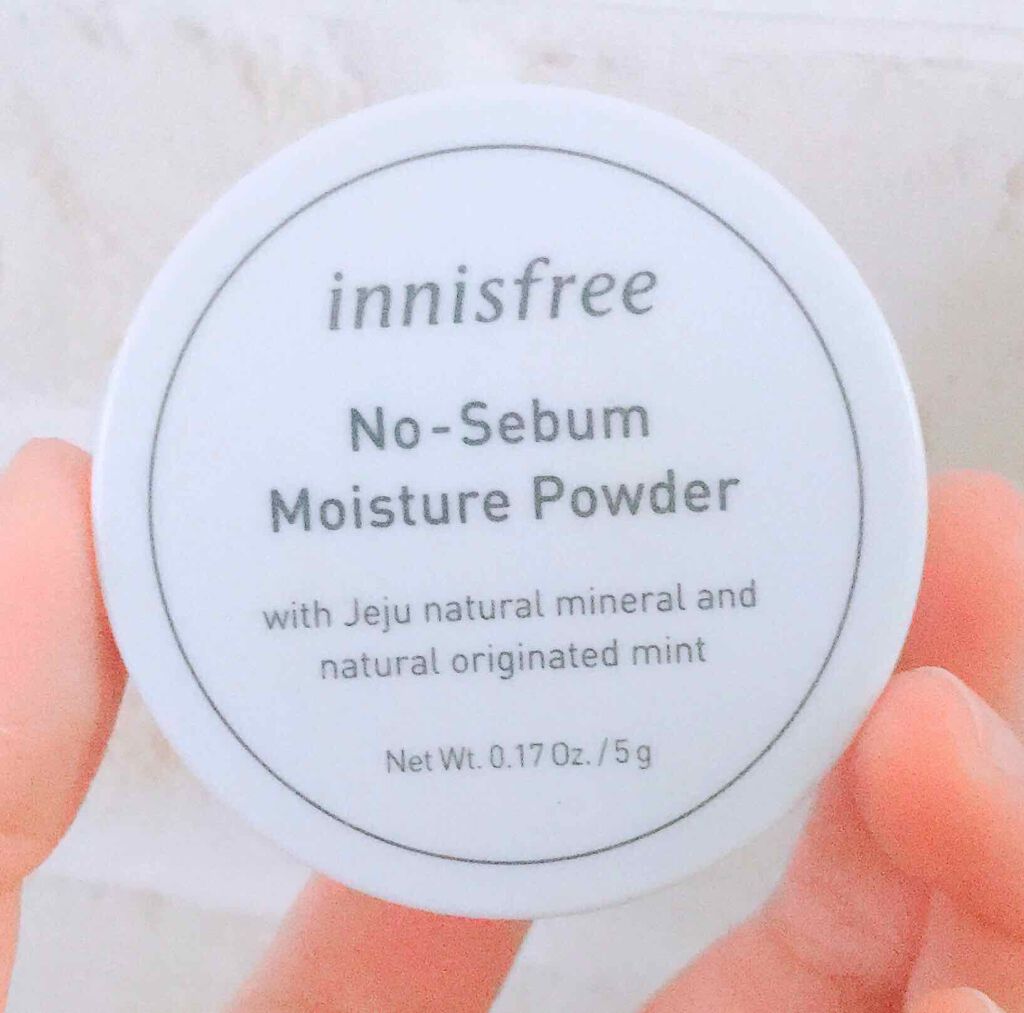 ノーセバム モイスチャーパウダー/innisfree/プレストパウダーを使ったクチコミ（1枚目）