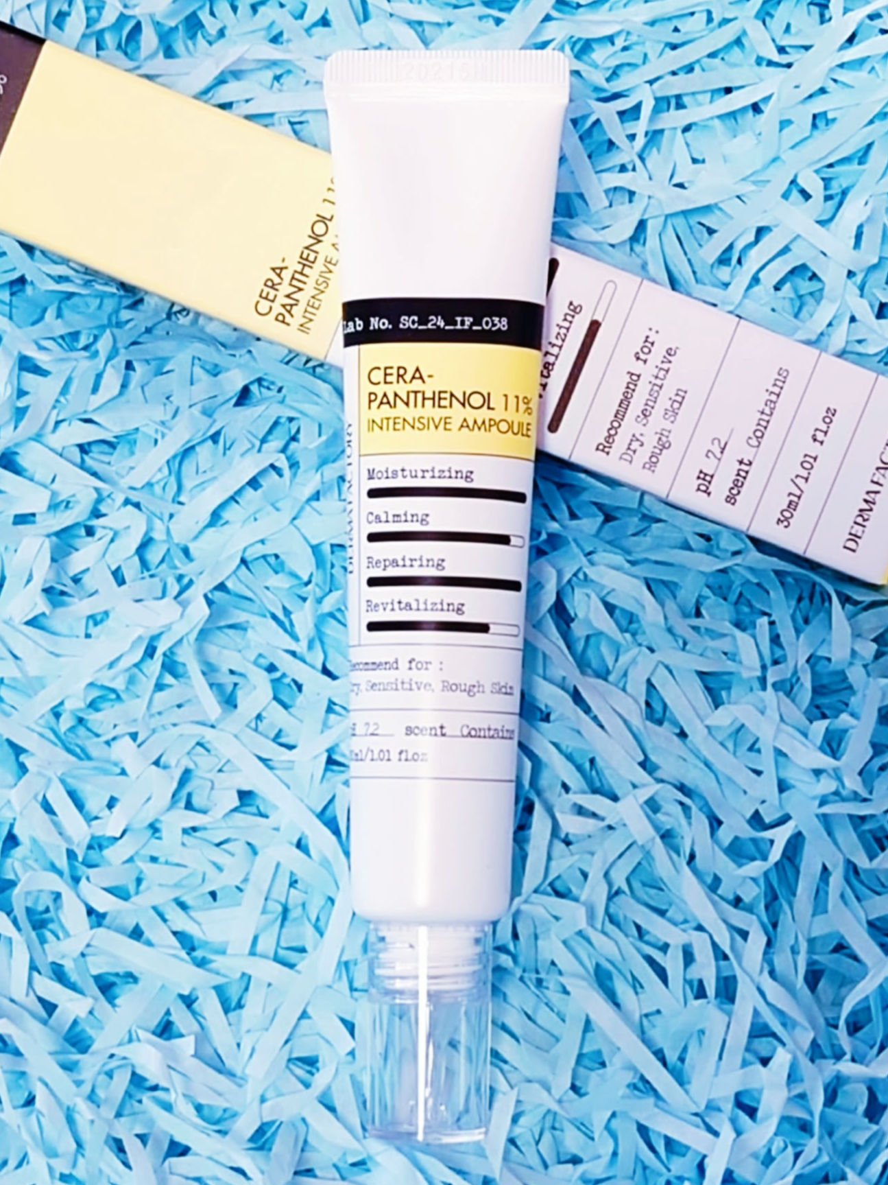 セラパンテノール11% インテンシブアンプル/DERMA FACTORY/フェイスクリームを使ったクチコミ（1枚目）