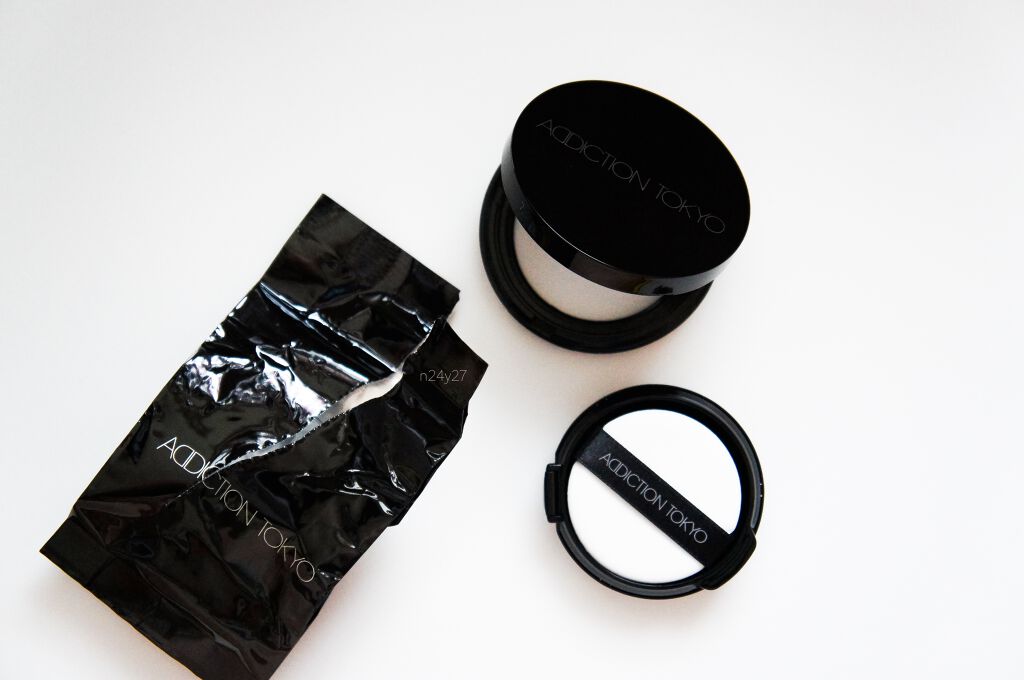 スキンリフレクト ラスティング UV クッションファンデーション クッションファンデーション パフ/ADDICTION/クッションファンデーションを使ったクチコミ（2枚目）