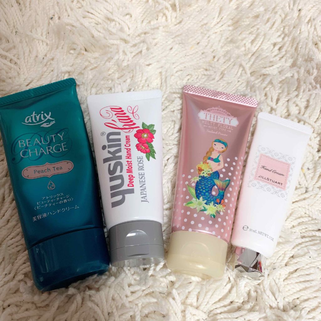 ハンドクリーム ジャパニーズローズ/ユースキンhana/ハンドクリームを使ったクチコミ（1枚目）