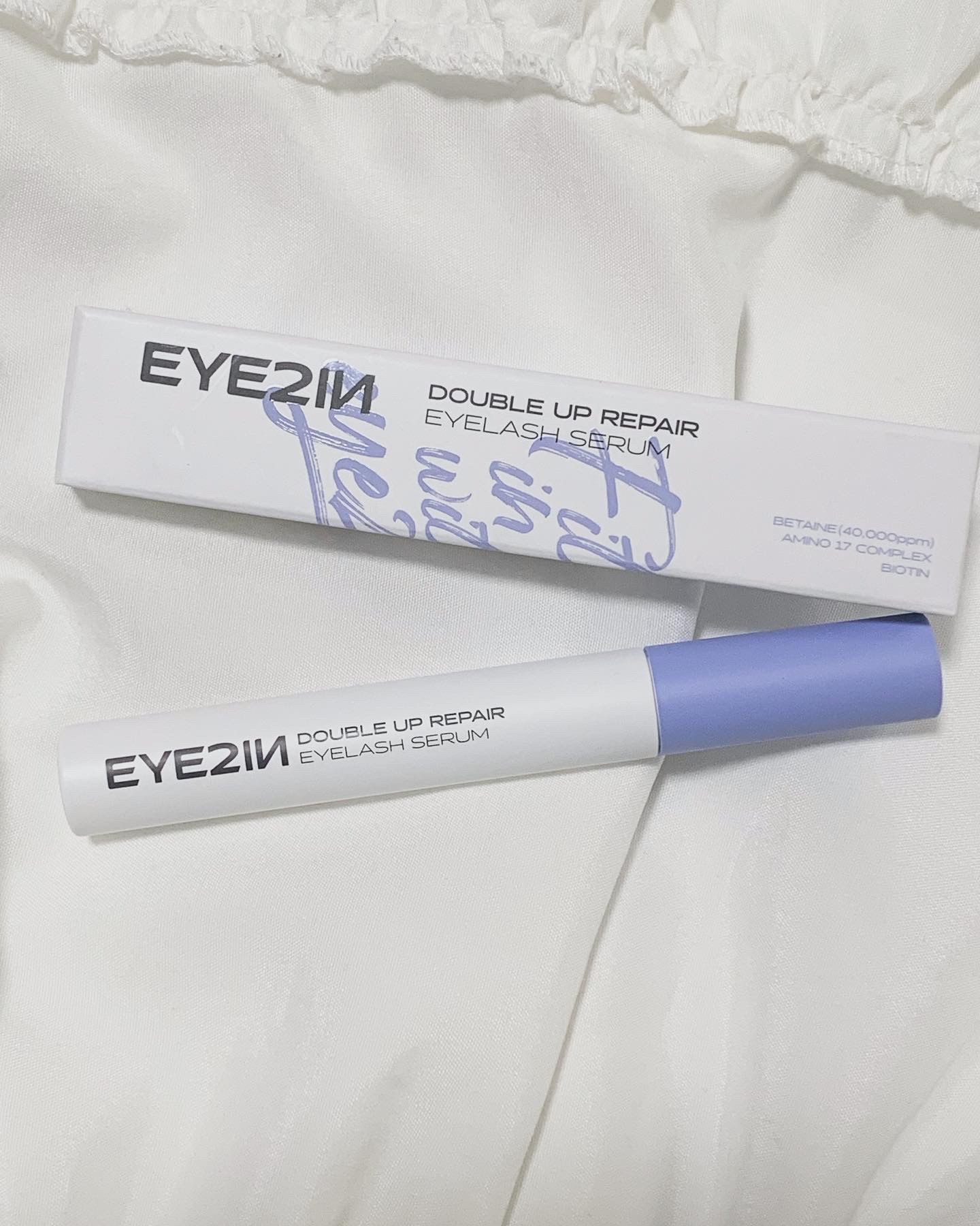 ダブルアップリペアアイラッシュセラム /EYE2IN/まつげ美容液を使ったクチコミ（3枚目）