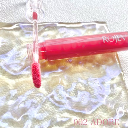 LIP PLUMPER GLAZE TINT/ROJEV/口紅を使ったクチコミ(3枚目)