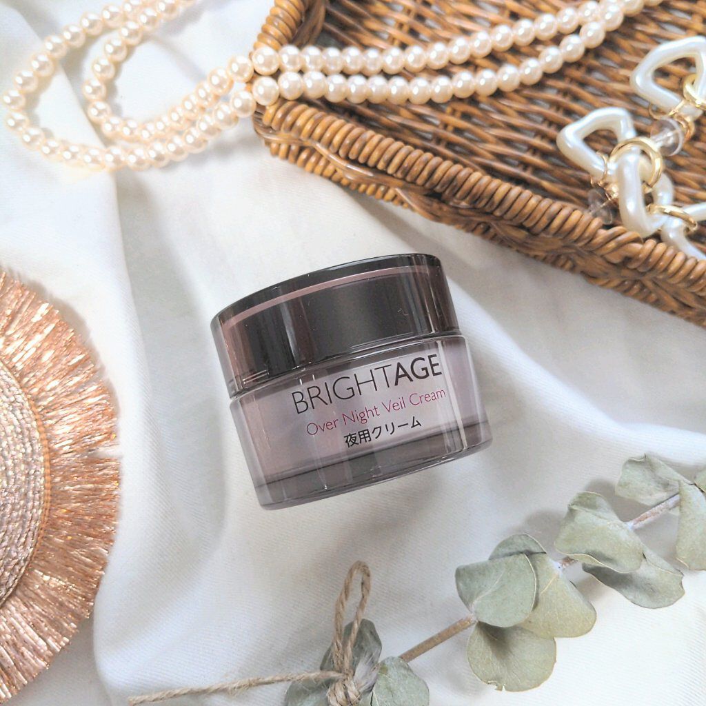 オーバーナイト ヴェールクリーム/BRIGHTAGE/フェイスクリームを使ったクチコミ（1枚目）