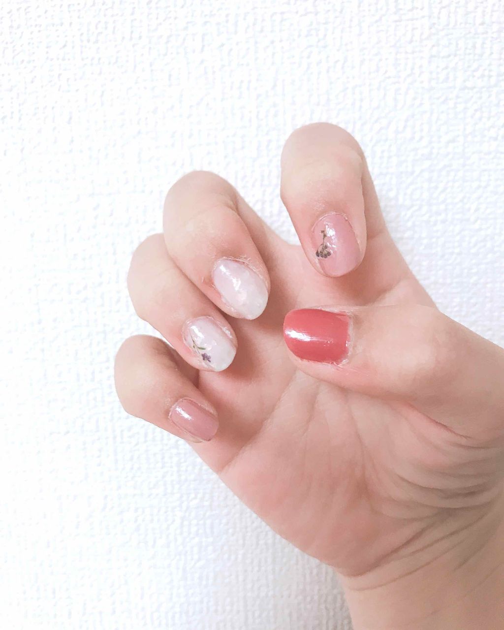 ネイルシール/DAISO/ネイルシールを使ったクチコミ(2枚目)