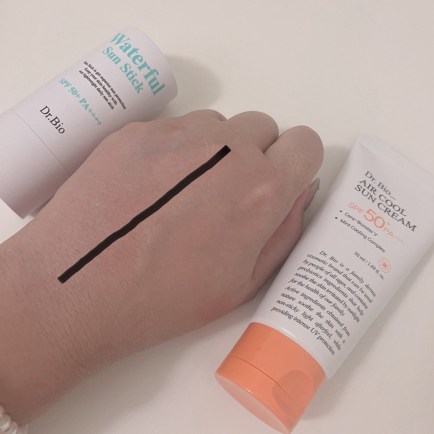 エアクールサンクリーム/Dr.Bio/日焼け止めクリームを使ったクチコミ(4枚目)