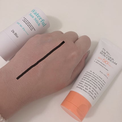 エアクールサンクリーム/Dr.Bio/日焼け止めクリームを使ったクチコミ(4枚目)