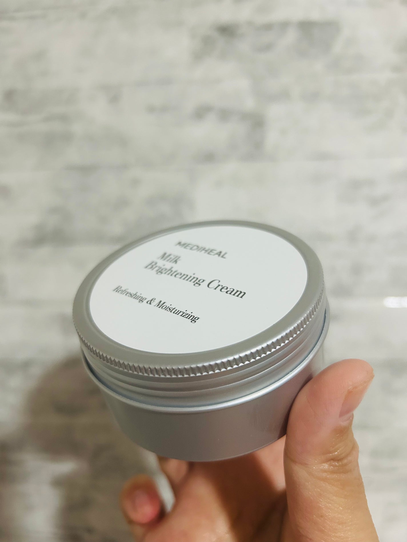 ミルクブライトニングクリーム/MEDIHEAL/フェイスクリームを使ったクチコミ(2枚目)