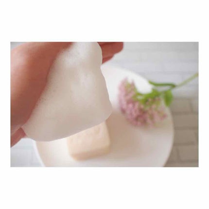 薔薇はちみつ石鹸/麗凍化粧品/洗顔石鹸を使ったクチコミ(3枚目)