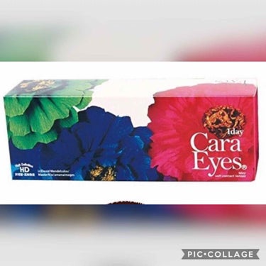 ワンデーキャラアイ カラーシリーズ/Cara Eyes/ワンデー（１DAY）カラコンを使ったクチコミ（2枚目）