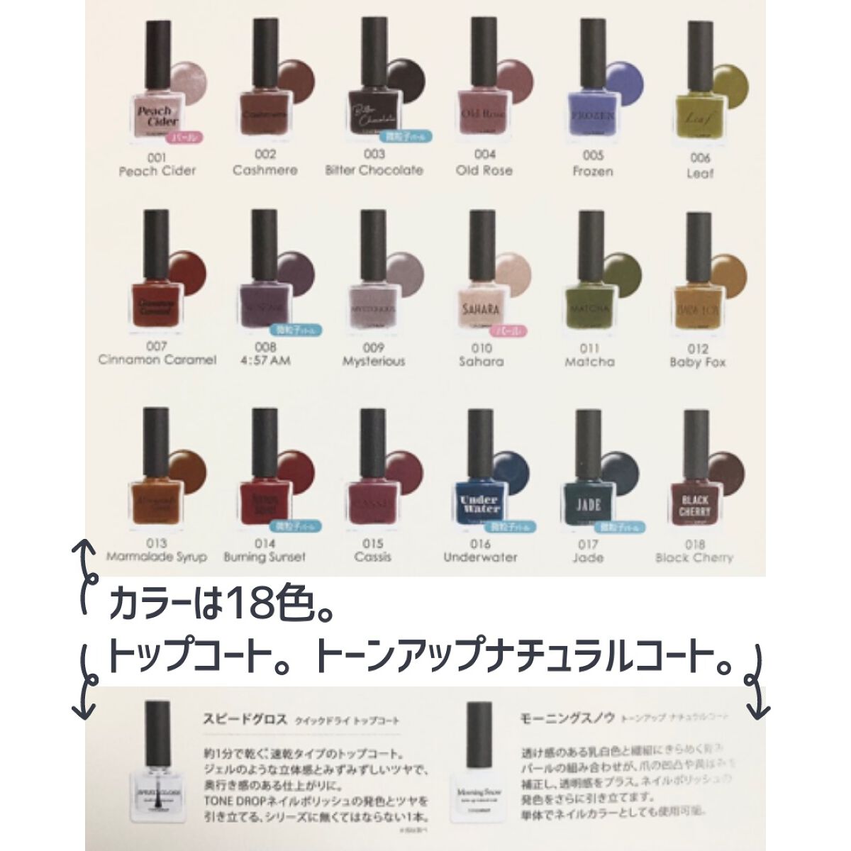 TONE DROP ネイルポリッシュ/D-UP/マニキュアを使ったクチコミ(3枚目)