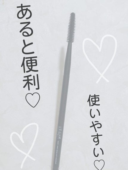 UR GLAM EXTENSION SCREW BRUSH(まつ毛エクステスクリューブラシ)/U R GLAM/メイクブラシを使ったクチコミ(1枚目)