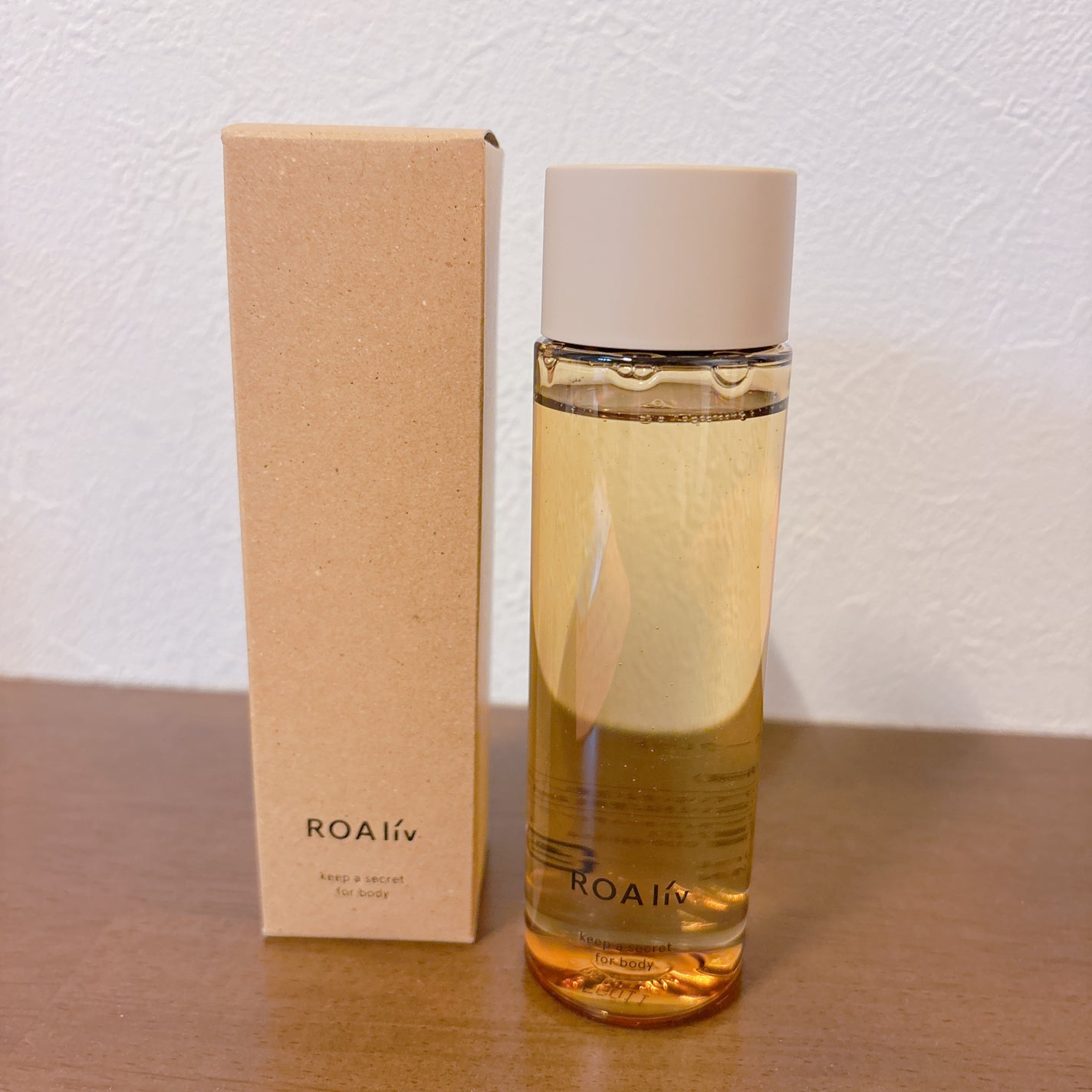 キープアシークレット フォーボディ/ROAlív/ボディローションを使ったクチコミ(2枚目)