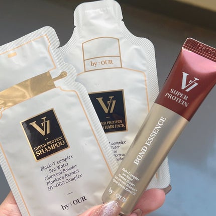 V7 スーパープロテイン シャンプー/by : OUR/サロンシャンプーを使ったクチコミ(1枚目)